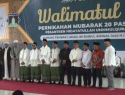 Pernikahan Santri Hidayatullah, Walikota Balikpapan Berpantun Ria
