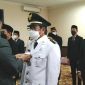 Foto: Camat Syafrudin saat dilantik