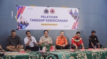 Gandeng Arutmin, BPBD Tanbu Gelar Pelatihan Tanggap Bencana