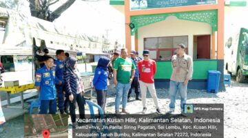 Buaya Muncul Lagi di Sekitar Masjid Apung Pagatan