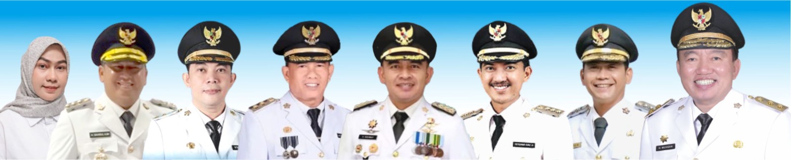 Gubernur, Bupati, Walikota Terpilih Kalsel periode 2025-2030