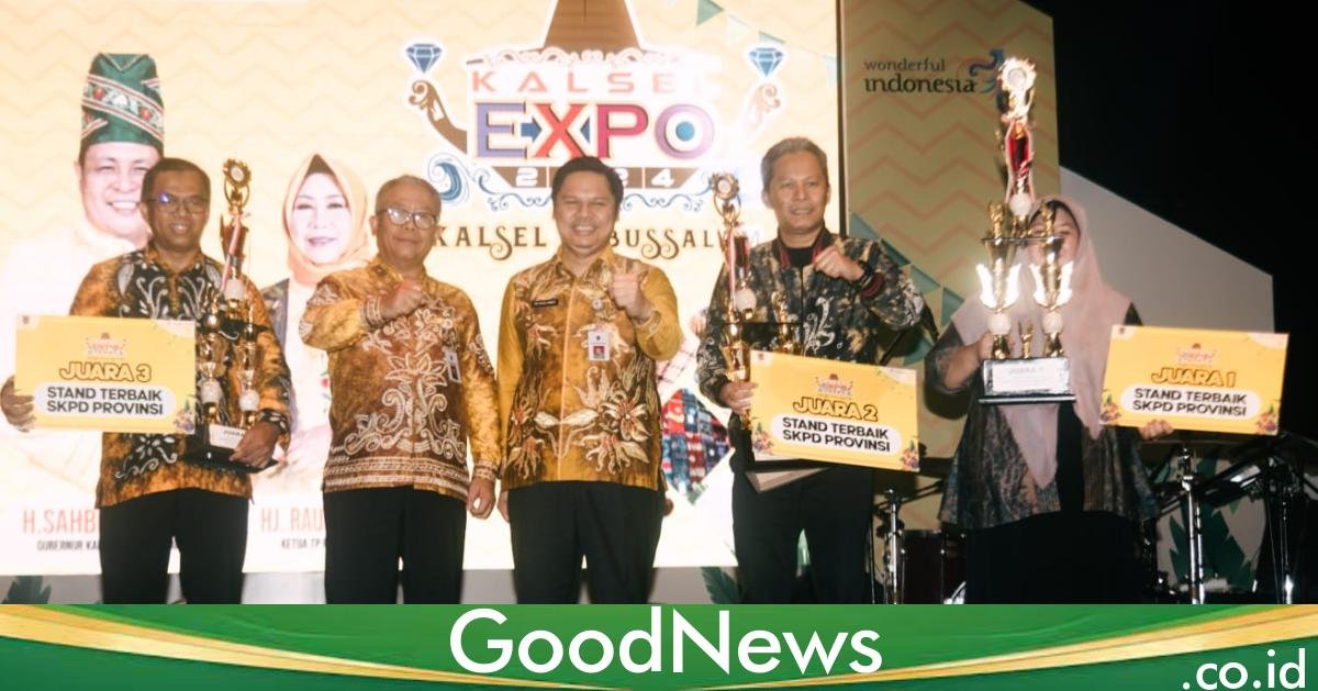 Gubernur Tutup Kalsel Expo 2024 di Lapangan Murjani